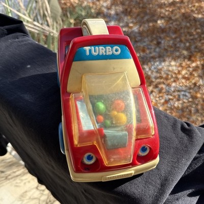 Popping Toddler Toy Car My First Buddy's Turbo 1988