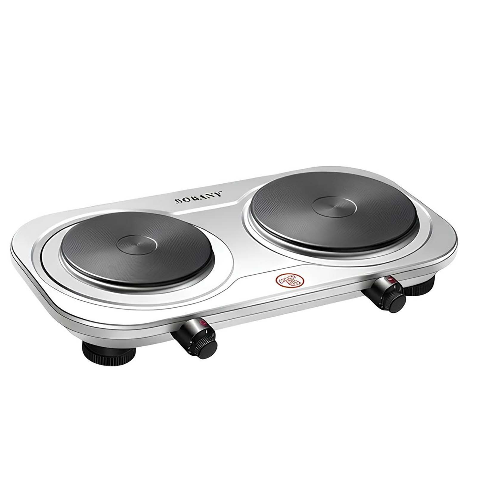 Réchaud électrique double feux Sokany pour cuisine de camping et studio