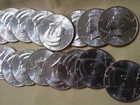 1993 D BU Kennedy Half Dollars Roll 20 Beautiful Coins! Free S&H