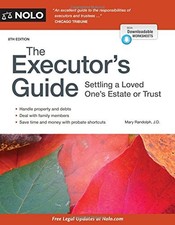 EXECUTOR'S GUIDE, THE: SETTLING A LOVED ONE'S ESTATE OR By Randolph Mary J.d. VG
