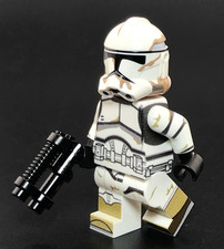 Sand Trooper Clone Custom Printed on official LEGO Star Wars W/CAC helmet