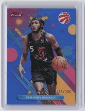 2025-26 Finest #32 Immanuel Quickley Blue Refractor #/200