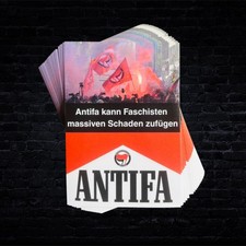 Antifa Sticker - Marlboro Style