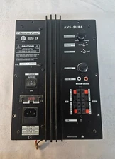 Cerwin-Vega AVS-SUB8 150w 8" Active Powered Subwoofer AMPLIFIER BOARD Working