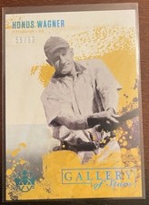 2021 Panini Diamond Kings Honus Wagner Gallery of Stars Holo Blue 56/99 Pirates
