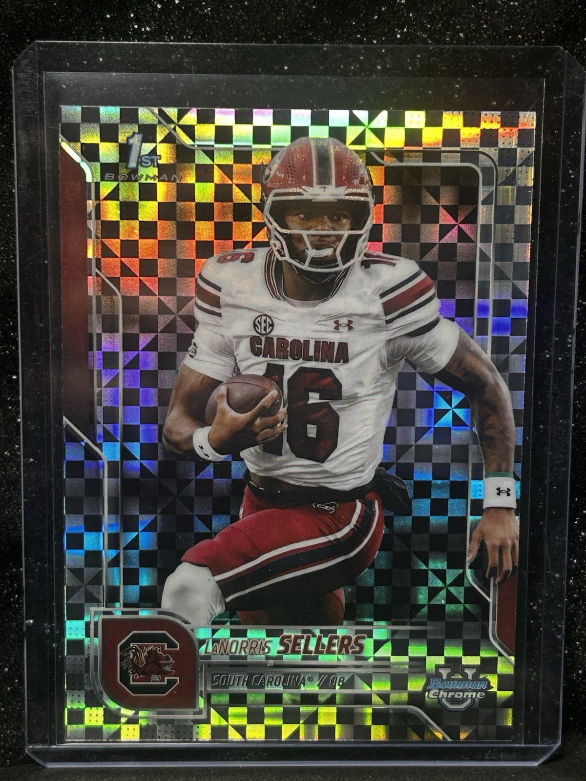 2025 Bowman U Chrome Lanorris Sellers 1st Bowman Silver X-fractor