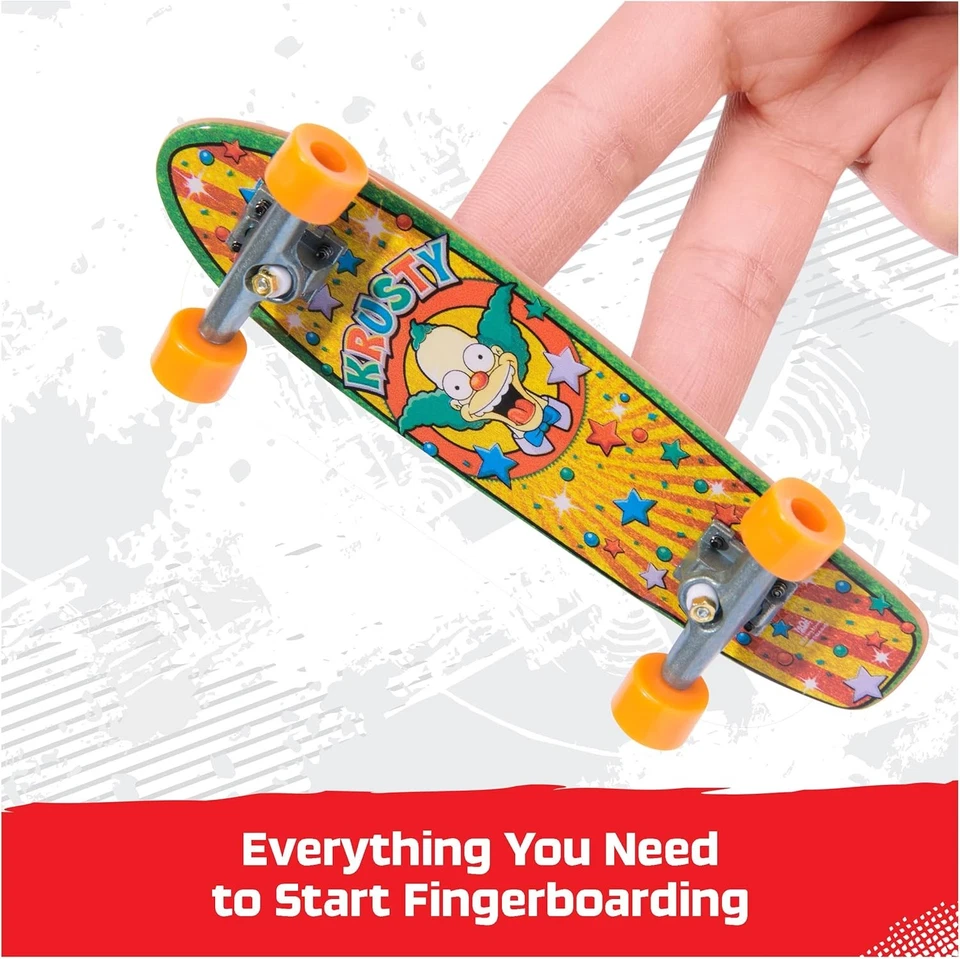TECH DECK, Ultra DLX Fingerboard 4-Pack, Simpsons Skateboards, Collectible...  - Image 4 of 4
