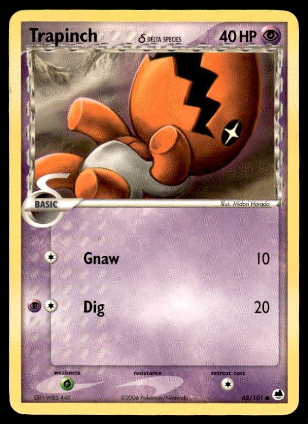 Dragon Frontiers #68/101 Trapinch