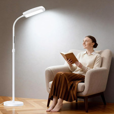 10000 Lux Sunlight Floor Lamp with Timer  5 Brightness Levels