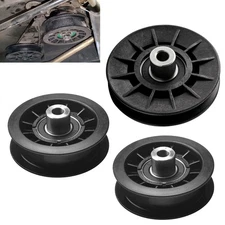 2 Flat Idler Pulley 532194327 1 V-Groove Idler Pulley 532194326 for Mowers