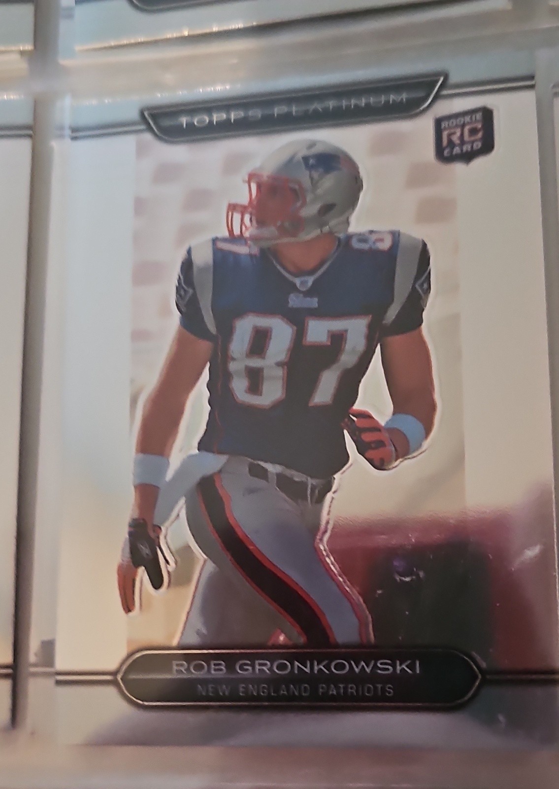 2010 Topps Platinum - Rob Gronkowski #122 (RC)