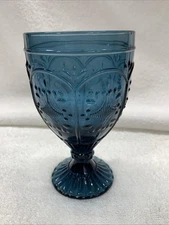 Trestle 12oz Goblet Fritz And Floyd Indigo, Perfect For Replacing or Adding.C8