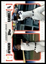 2010 Topps #LL-46 Luis Aparicio / Alexei Ramirez Legendary Lineage