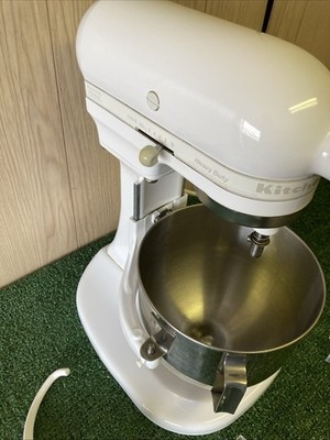 KitchenAid Heavy Duty KSM5PSWW Stand Mixer READ DESCRIPTION (OKEB