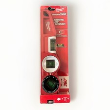 Milwaukee Block Magnetic Torpedo Level Tool 25cm - Red (4932459096)
