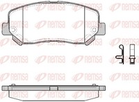 Bremsbelagsatz Scheibenbremse Remsa 1513.22 FüR KL Jeep Cherokee CRD 4X4