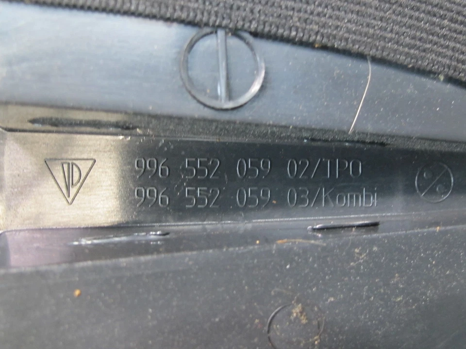 PORSCHE 911 996 1999-2005 VELOCÍMETRO CUADRO DE INSTRUMENTOS CUBIERTA PANEL DE AJUSTE Foto 3 de 4