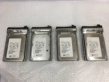  LOT OF 4 Hitachi 450GB 15000RPM SAS Hard Drive HUS154545VLS300 XX517 