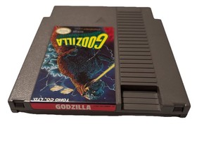 Godzilla: Monster of Monsters (Nintendo NES, 1989) Authentic - Tested W/Manual