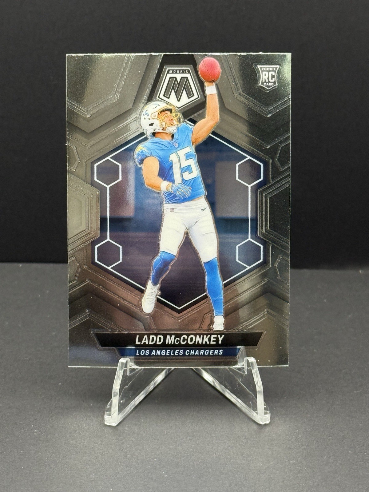 2024 Panini Mosaic - Rookies Ladd McConkey #334 (RC)