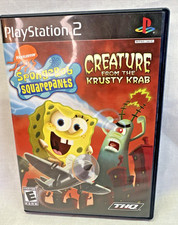 SpongeBob SquarePants Creature from the Krusty Krab PS2 Complete CIB