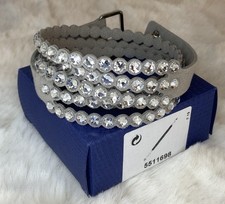 Image of Genuine Swarovski Power Collection Slake Bracelet 5511698 Grey Crystal BNIB