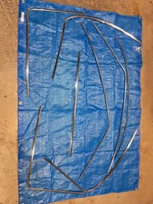 Datsun 240z/260z/280z Rain Guards/chrome Trim Full Set Minus Connectors/corners.