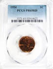 1954 Lincoln Cent PCGS PR65 RD #GA6-22