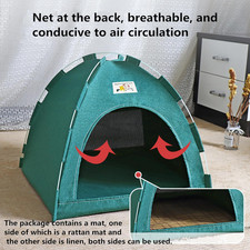 Cat Tent, Kitten Tent Cave Nest Bed, Portable Pet Cats Tents House for Little...