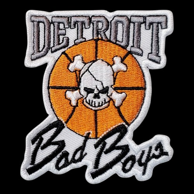 #ad Detroit Bad Boys Pistons Vintage Style Patch. Embroidered. Iron On. 3quot;x 3quot; $7.99