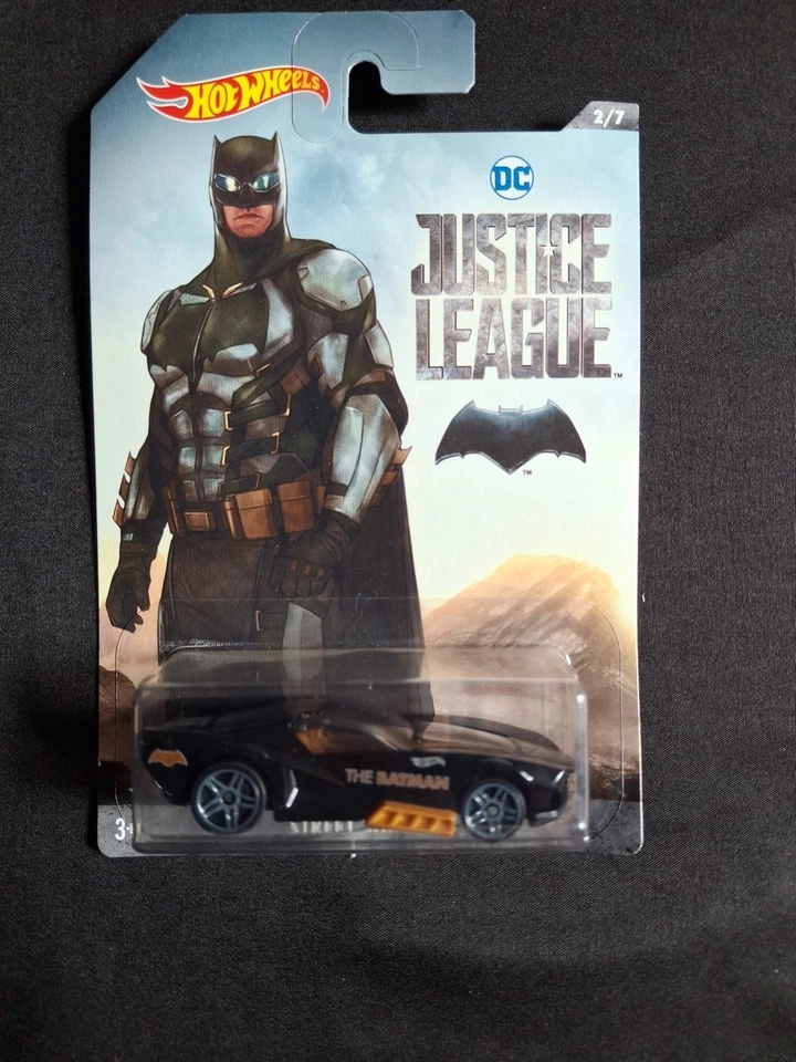 2017 MATTEL Hot Wheels DC Comics Justice League Complete Set Of 7 Cars - Image 4 of 4