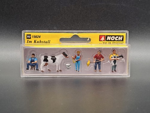 Todavía 1:87 H0 15624 figuras en el establo de vacas sin usar como nuevo raro con embalaje original   | Condition: Gebraucht