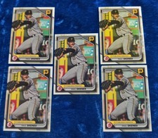 PAUL SKENES 2024 Bowman Prospects Paper #BP-125 Pittsburgh Pirates LOT OF 5
