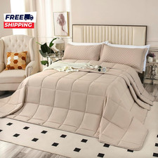 Oversized California King Comforter Set 120X120, Extra Large King Size Quilts 3