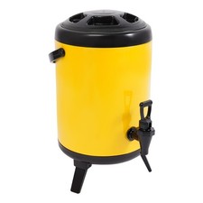 8L Stainless Steel Insulated Beverage Dispenser with Spigot for Hot Water Coffee