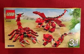 LEGO CREATOR: Red Creatures (31032) - NEW - Damaged Box