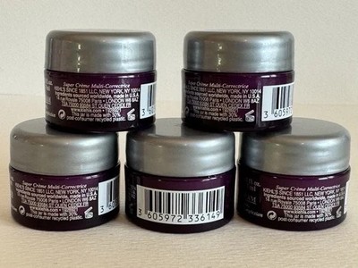 5x Kiehl's Super Multi-Corrective Cream .25oz/7ml  each ( 5 PACKS ) NEW!!!