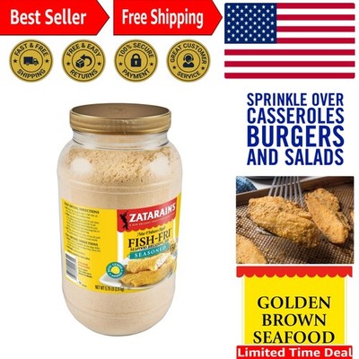 5.75 lb Seasoned Fish Fri - Versatile Seafood Breading Mix for Crispy Delights