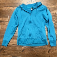 Womens Nike Therma-fit Zip Up Hoodie Small Deep Azure Blue