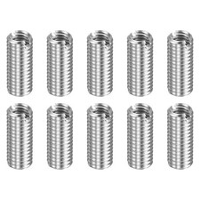 10pcs M8x1.25 Male to M6x1 Female Thread Repair Insert Reducing Nut 20mm Long#