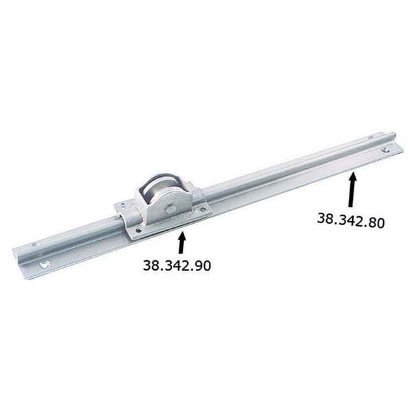Schlitte Messing, Vernickelt 64X37 Mm - 1 Pc Osculati - 38.342.90 - 3834290-image