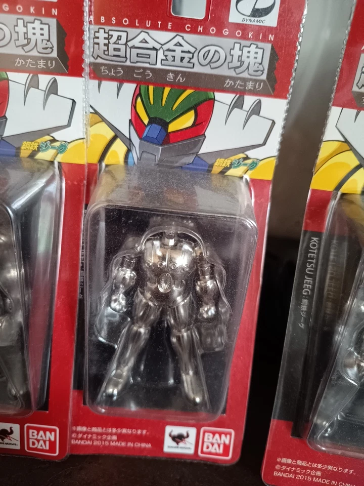3 PZ ABSOLUTE CHOGOKIN KOTETSU JEEG BANDAI JEEG ROBOT D'ACCIAIO - Imagen 2 de 2
