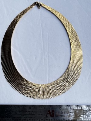 Y2K 18 Karat Gold Plated Cleopatra necklace