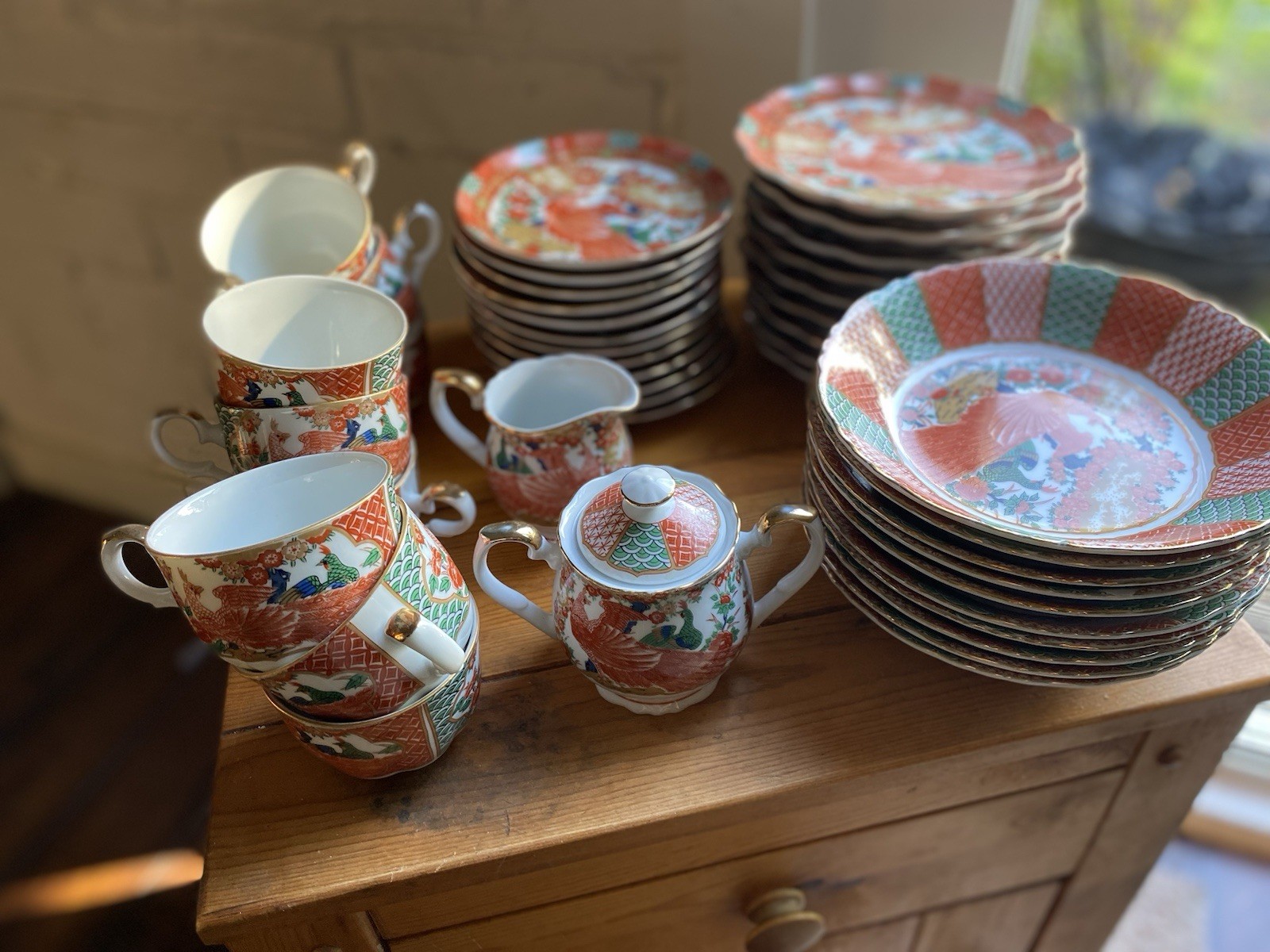 Red Gold Imari