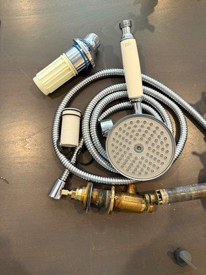 Hansgrohe bathtub and shower faucet set