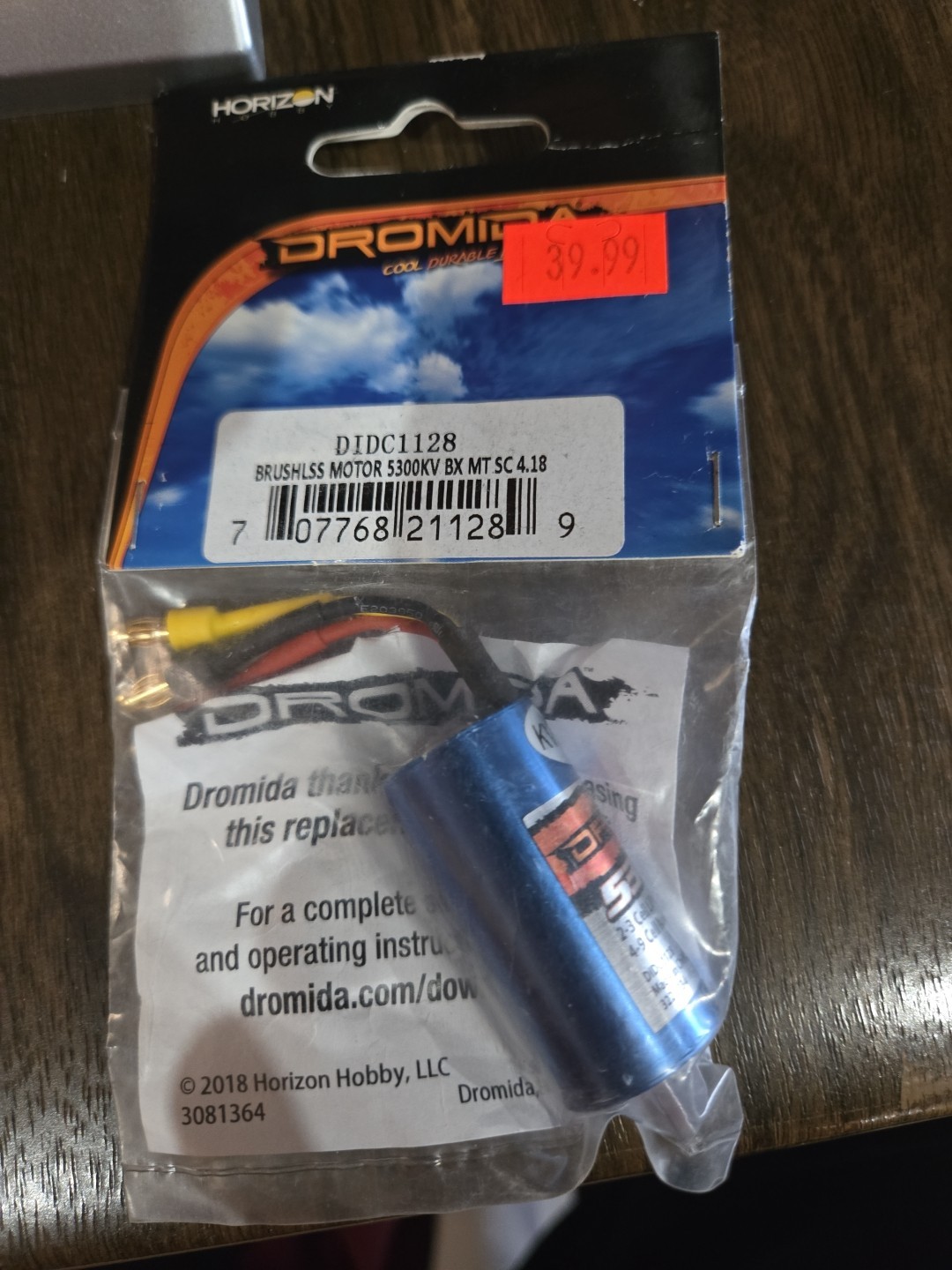Dromida Brushless  Motor 5300 Kv Bx Mt  Sc 4.18