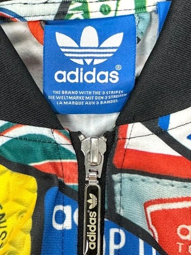 Adidas New Men's Black Labels Bomber Sports Jacket Size AU Large - Picture 4 of 4