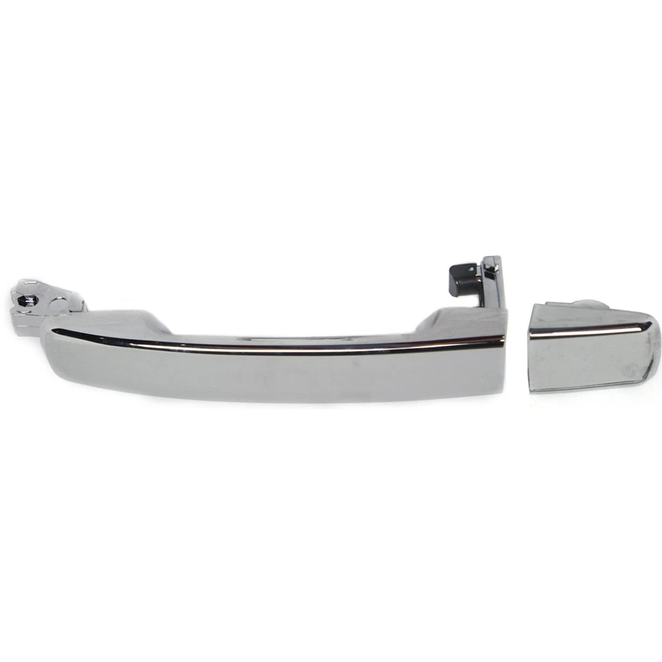 New Set of 2 Door Handles Front or Rear Driver Passenger Side Chrome RH LH Pair Foto 3 de 4