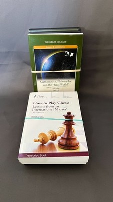 The Great Courses DVD Sets: ''Mathematics Philosophy And The Real World'' & ''How T