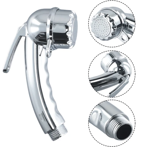 Duschkopf Handbrause mit Start / Stop Taste für Wohnmobile, Wohnwagen Badewannen - Bild 5 von 9